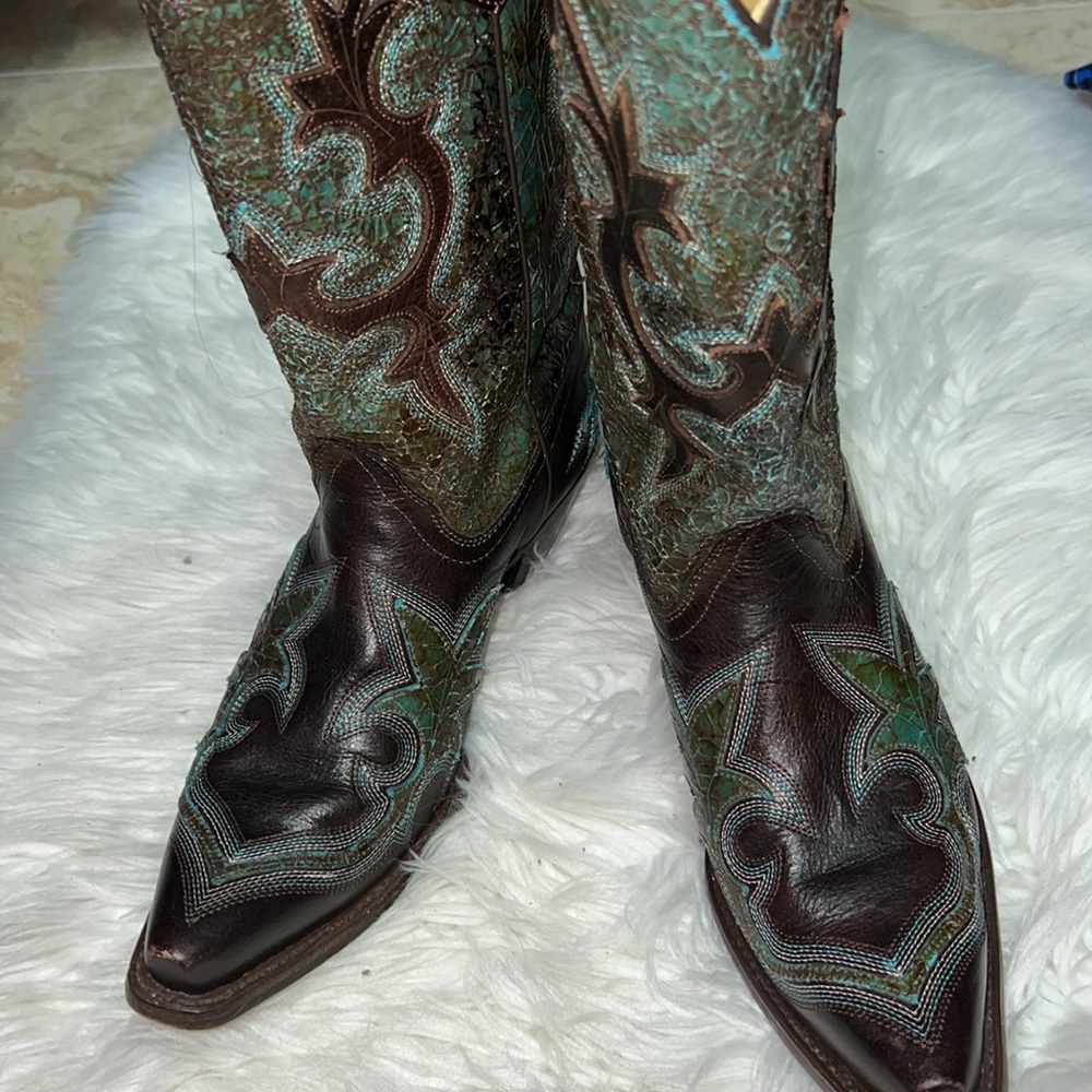 Corral EUC Women’s Western boots purchased in Nashville - size 7.5 M - Picture 11 of 11